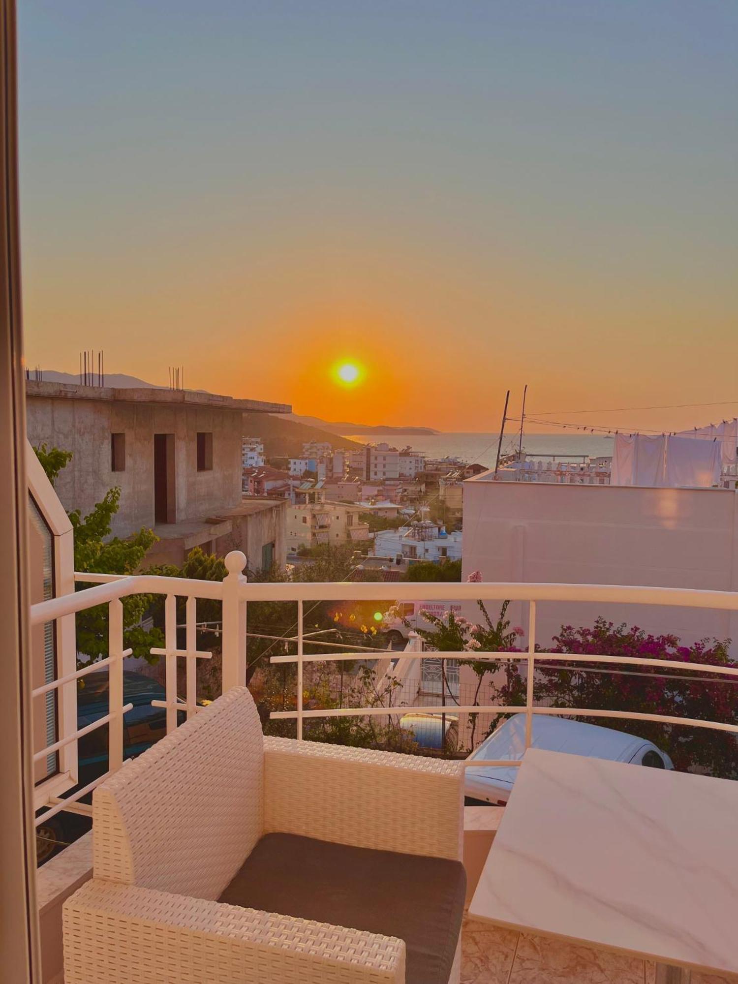 Seaview Apartaments Ksamil Bagian luar foto